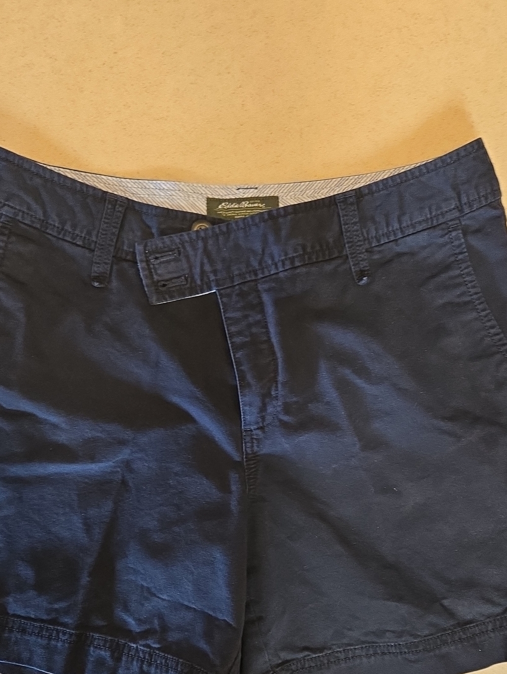 Eddie Bauer Dark Blue Cotton Casual Shorts